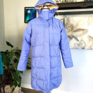 L. L. BEAN goose down quilted parka S